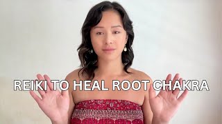 Feeling Ungrounded? Let's Fix That 🔴 Heal Your Root Chakra | REIKI ASMR
