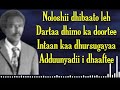 Sidii Dhool Gu Yoo Da Ay Maxamed Saleebaan Tubeec Qaraami Lyrics Sidii Dhool Gu Yoo Da Ay Maxamed Saleebaan Tubeec Qaraami Lyrics
