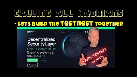 NAORIS PROTOCOL -  The Hive Mind is in TESTnet!  [Post Quantum Resistant Security]
