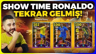 OHAAA! 102 SHOW TIME C.RONALDO TEKRAR GELMİŞ! ŞAMPİYONLAR LİGİ KARMA PAKETİ! eFootball Mobile 2024