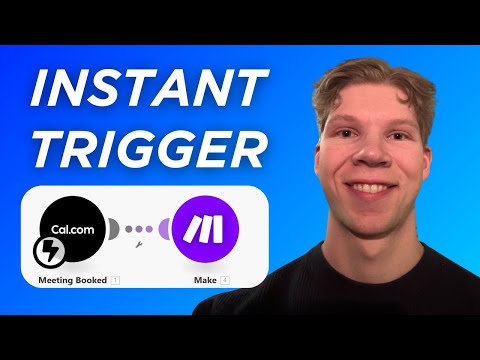 How To Instantly Trigger Make.com From Cal.com (Meeting Booked)
