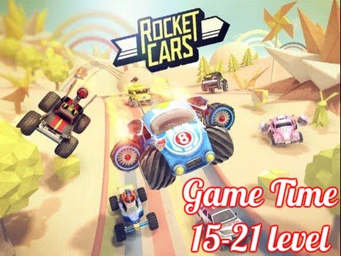 Game Time! Rocket Cars (прохождение уровней 15-21)