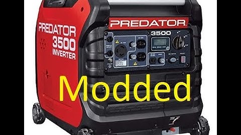Predator 3500 Generator Mod - Full Upgrade Video