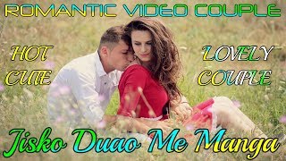 Jisko Duao Me Manga || Whatsapp Status || Romantic Couple || Cute Love Story