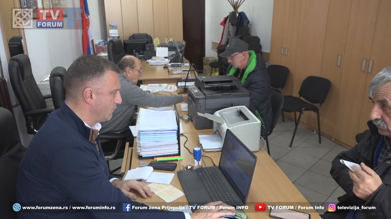 Prijavljivanje penzionera i penzionerki iz Prijepolja za besplatno banjsko lečenje