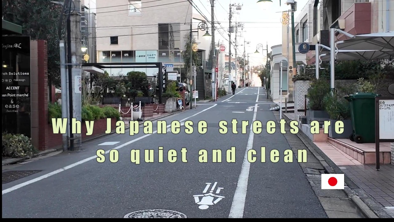 Why Japanese streets are so quiet and clean