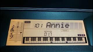 Annie Laurie with Staff Notation and Piano/Keyboard Demo