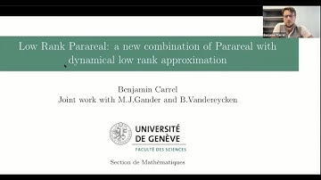 Low Rank Parareal: a new combination of Parareal with dynamical low rank approximation