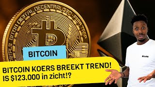 Bitcoin Koers Breekt Trend 123.000 Koers In Zicht? Crypto Nieuws Vandaag