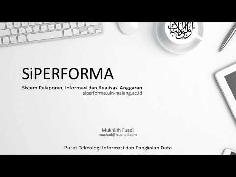 SiPERFORMA: Aplikasi Keuangan - POK Berbasis Web