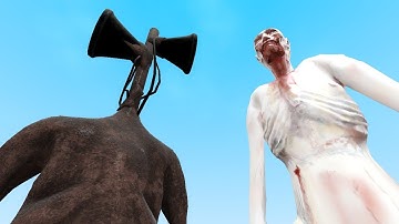 SIREN HEAD VS SCP-096 THE SHY GUY!! Garry