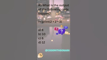 What is the output of the following code snippet#programming #quiz #pythonquestions @freecodecamp