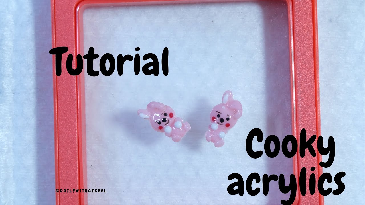 Cooky nail accessories #acrylic