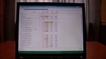 First look at Windows 8 installed on IBM Thinkpad laptop