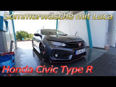 Community Autowäsche mit Luca und seinem Honda Civic Type R - ADBL BJS, FXProtect, Liquid Elements