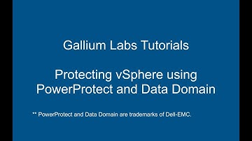 Protecting vSphere using PowerProtect and Data Domain