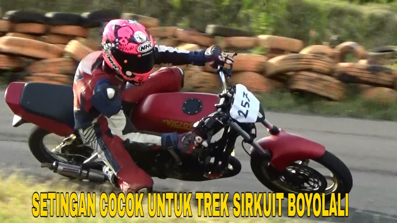 LATIHAN DI SIRKUIT BOYOLALI JELANG YAMAHA CUP RACE SERI SATU 2020