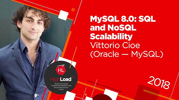 MySQL 8.0: SQL and NoSQL Scalability / Vittorio Cioe (Oracle - MySQL)