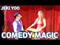 Comedy magician jeki yoo at the magic castle 2019