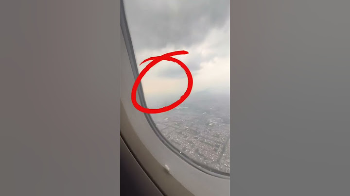 Un usuario de TikTok logró grabar, desde un avión, al Popocatépetl entrando en erupción