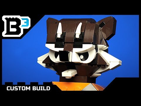 LEGO MOC Custom LEGO Deadpool Bust by buildbetterbricks