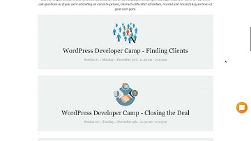 Preview of the 4th WordPress Developer Camp