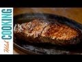 How To Cook Steak - Pan-seared Steak with Wine Reduction Sauce | Hilah Cooking