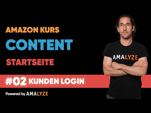 02: Startseite mit Kundenlogin! I A bis Z I Amazon FBA