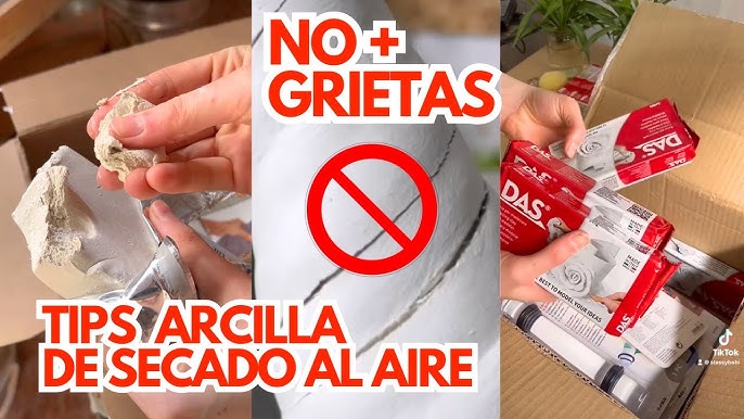 Porta Velas con Arcilla Secado al Aire PLUS® - SIO-2®