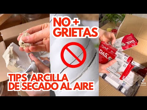 Tips para tus piezas de arcilla de secado al aire