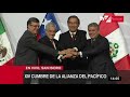 Alianza del Pacífico: mandatarios de Colombia, Chile y Perú suscriben Declaración de Lima