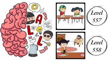Brain Test All Star : Level 557 , 558 – How to Solve? (Walkthrough)