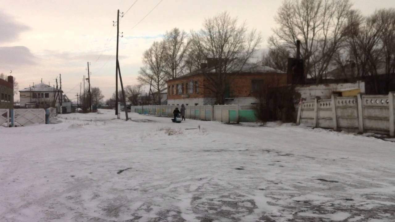 Мини-снегохода для рыбалки своими руками,первое испытание - YouTube