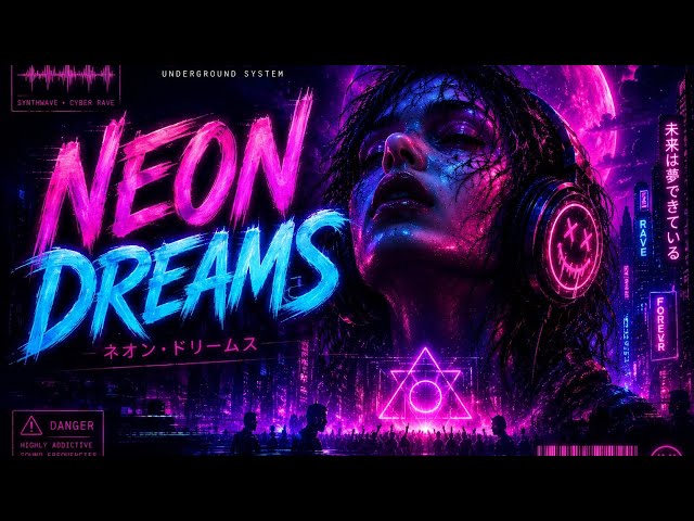 NEON DREAMS ✨ Cyber Dreamcore Rave | Hypnotic Fantasy Electro