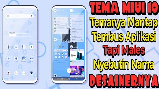 TEMA TERBARU MIUI 10 || MANTAP, KEREN, TEMBUS SEMUA APLIKASI screenshot 2