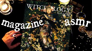 🌼 Reading Witchology Magazine 🌼 for sleep (soft-spoken ASMR, paper sounds, tracing) screenshot 4