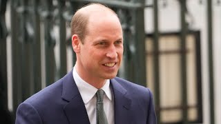 ‘He has that sense of humour’: Prince William cracks a dad joke during school visit