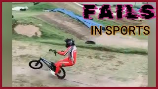 FUNNY FAILS in Sports🚴🏼The BEST FAILS Playing sports😁
