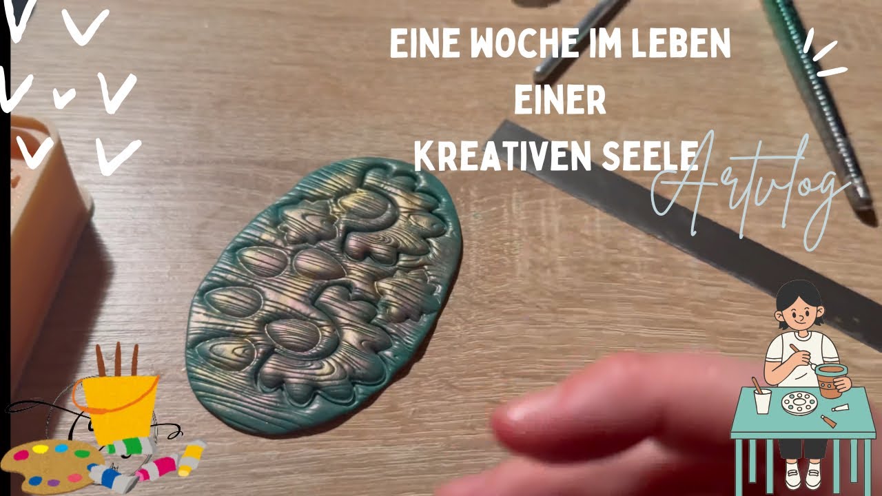 Eine Woche voller Glitzer ✨ - eine Woche im leben einer kreativen Seele - #artvlog 