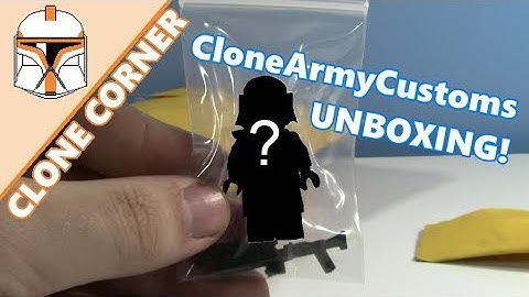 Clone Corner #26- My First LEGO Clone Army Customs UNBOXING!