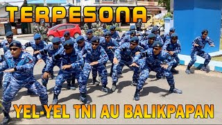 Terpesona melihat Yel Yel TNI AU Balikpapan