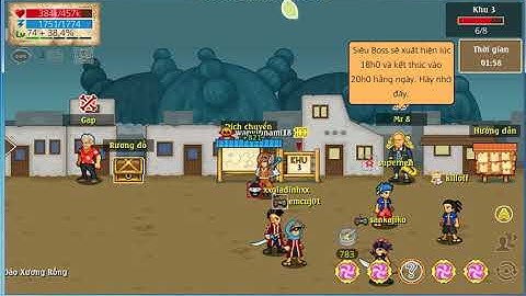 HẢI TẶC TÍ HON - nhận thưởng tốp 1 đấu trường tự do