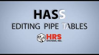 How to Edit Pipe Tables