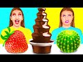 チョコレートファウンテンチャレンジ | クレイジーチャレンジ TeenTeam Challenge