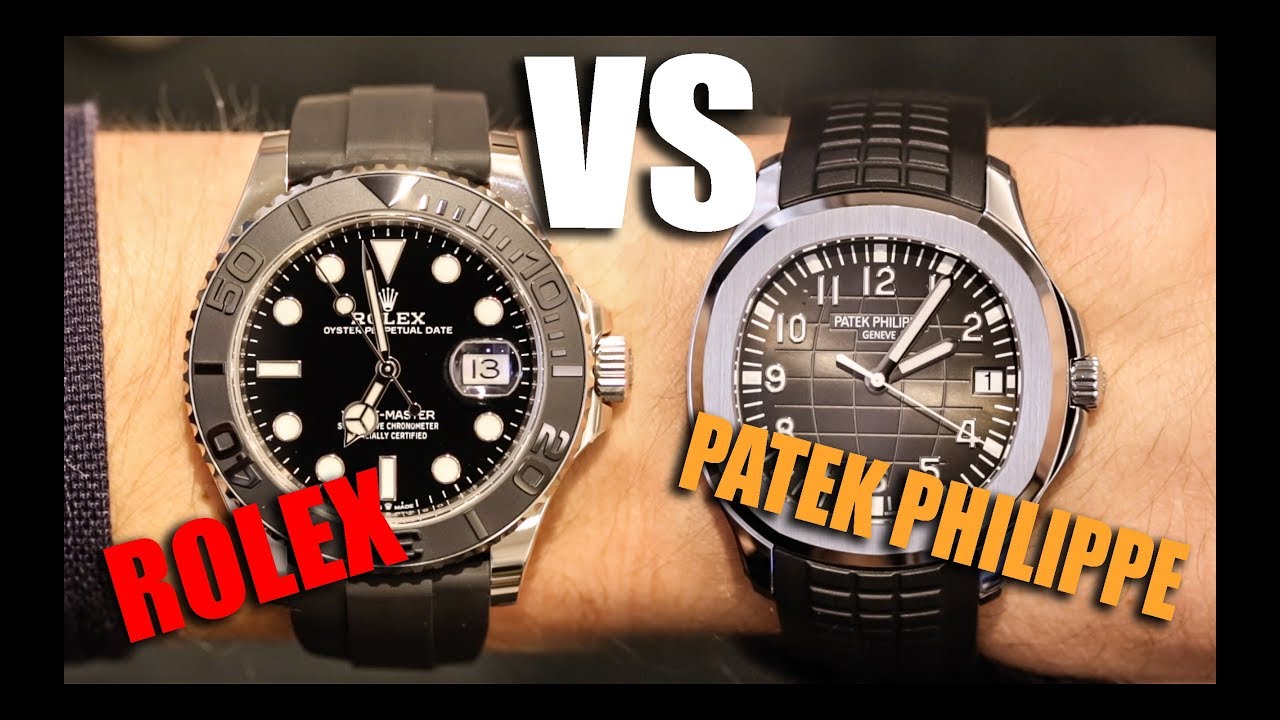 Rolex vs Patek Philippe - YouTube