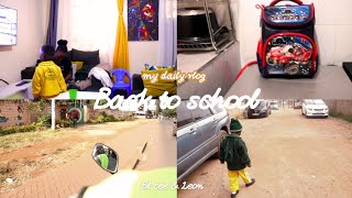 PREPARING OUR SON TO GO BACK TO SCHOOL//HAPPY NEW YEAR FAM//BACK TO SCHOOL EDITION//GOD IS GOOD