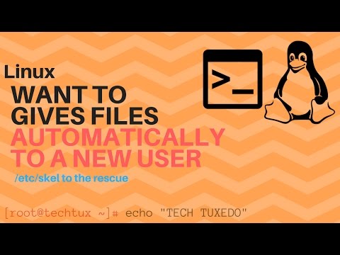 Copy files automatically to new created user in linux hqdefault