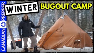 Ultralight Nortent Lavvo 6 & Titanium Winnerwell Woodstove