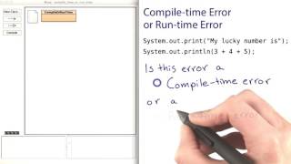 24   Compile Time and Runtime Errors 2
