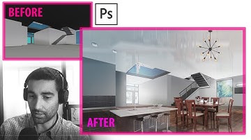 PhotoShop Architecture Rendering Tutorial